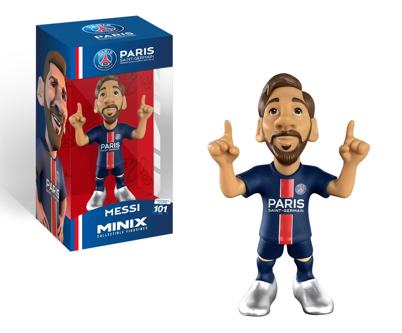 PSG Lionel Messi "030" Figurine Minix 12cm