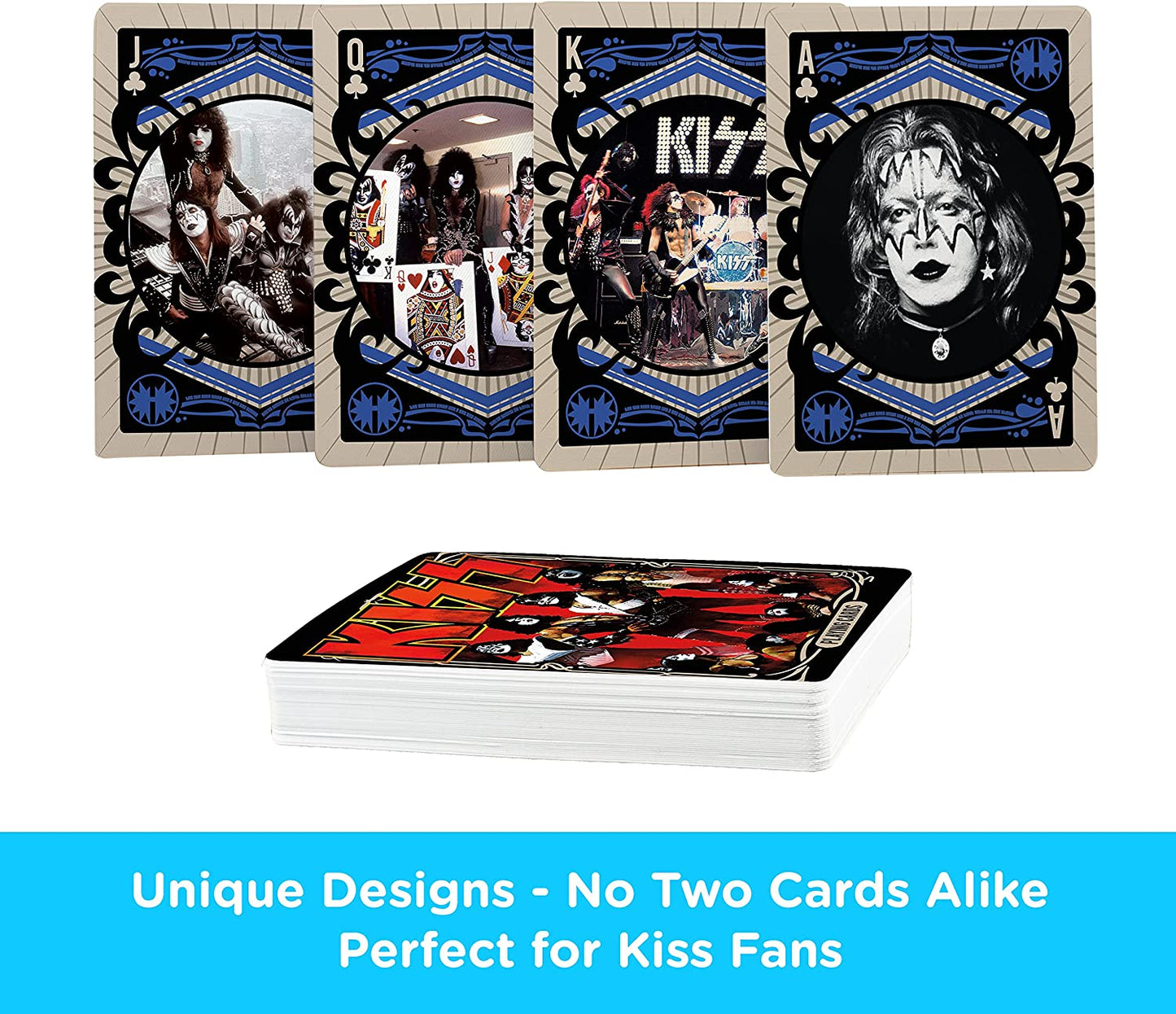 Jeu de cartes KISS - Photos