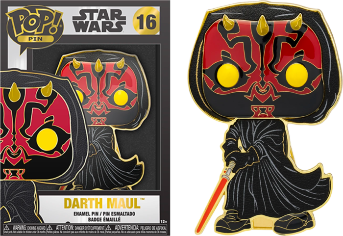 STAR WARS - Pop Large Enamel Pin N° 16 - Dark Maul