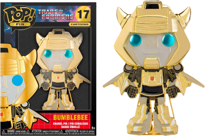 TRANSFORMERS - Pop Large Enamel Pin N° 17 - Bumblebee