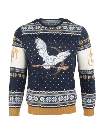 Pull de Noël Harry Potter - Hedwige