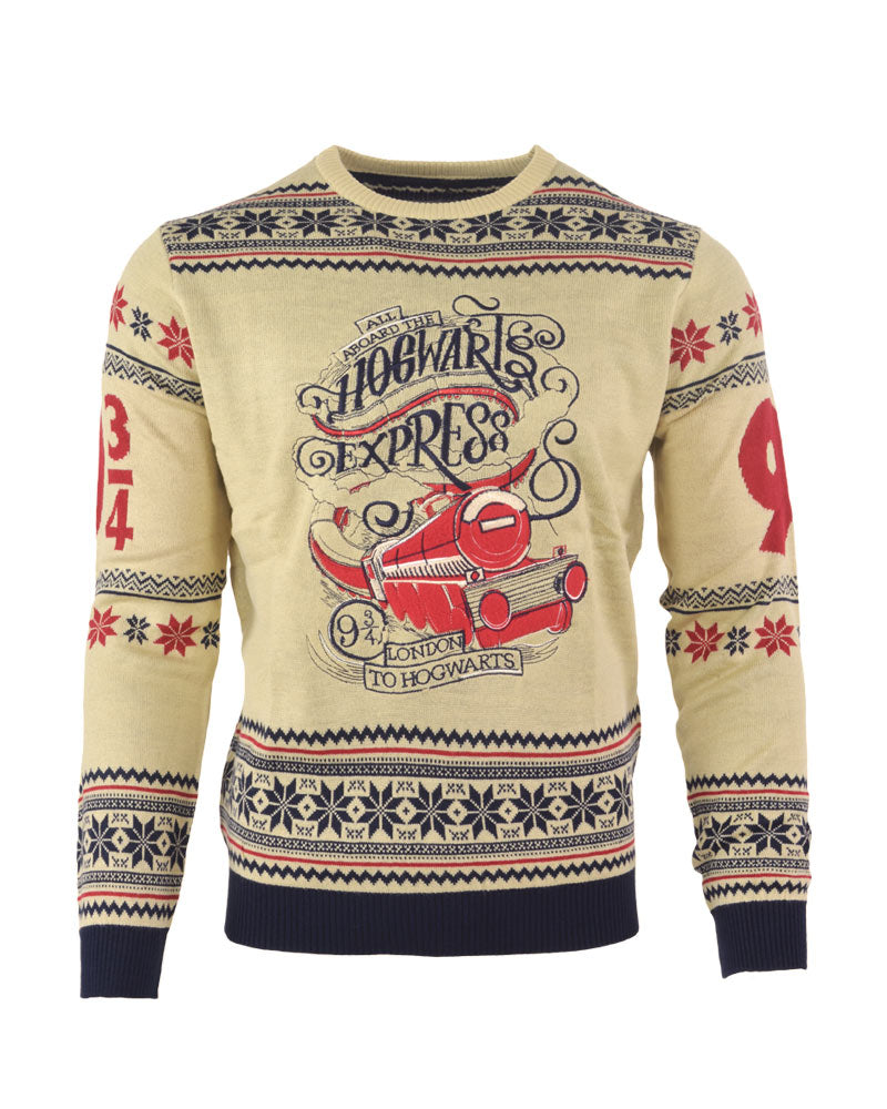 Pull de Noël Harry Potter - Poudlard Express