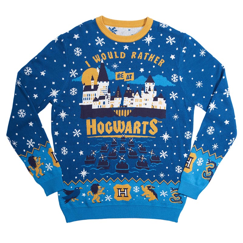 Pull de Noël Harry Potter - Poudlard