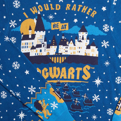 Pull de Noël Harry Potter - Poudlard