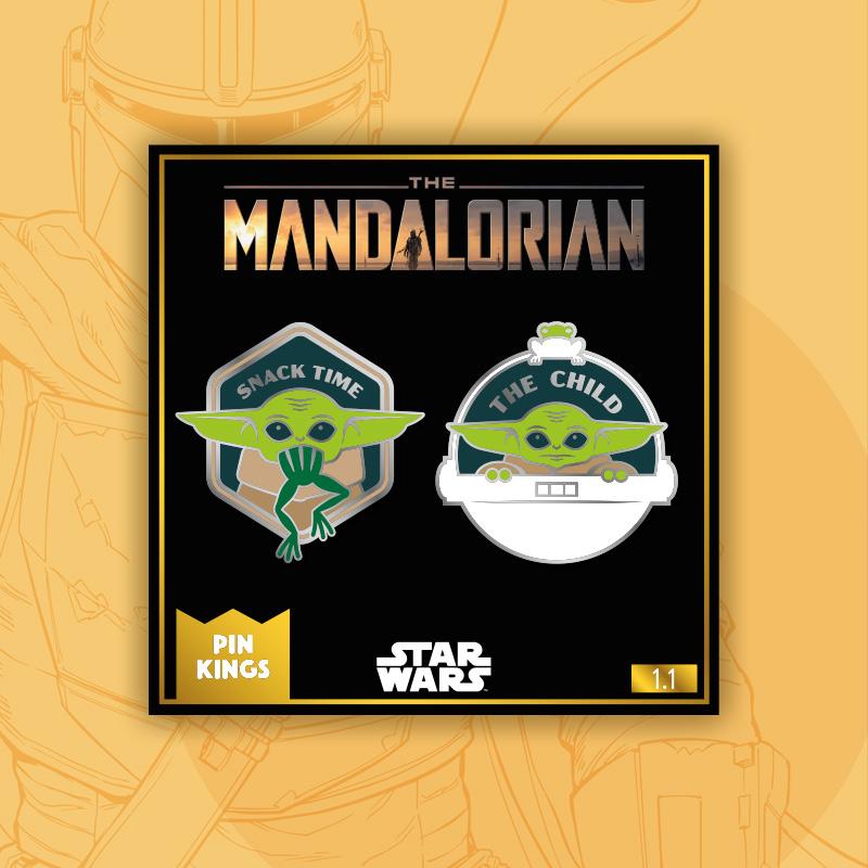 Pin's Star Wars The Mandalorian Set 1.1 Pin Kings