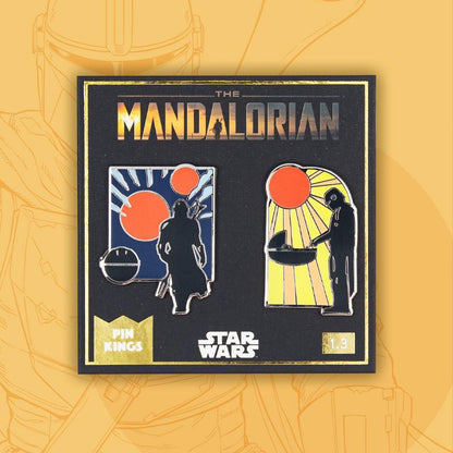 Pin's Star Wars The Mandalorian Set 1.3 Pin Kings