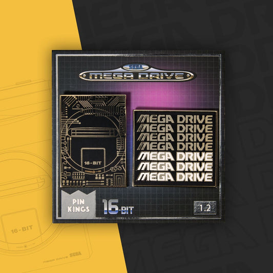 Pin's Sega Mega Drive Set 1.2 - Retro Pin Kings