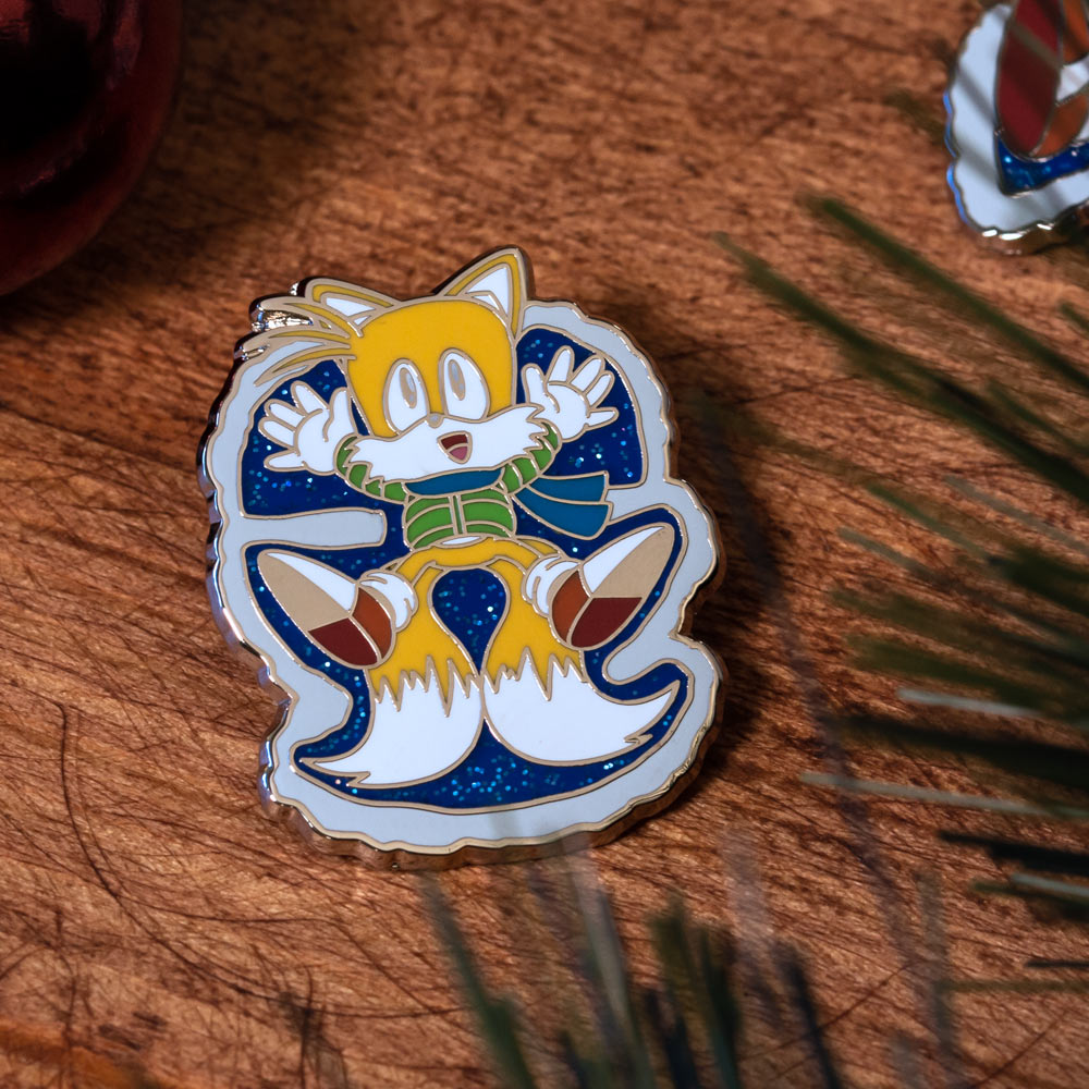 Pin's Sonic Classique Noël Set 1.1 - Sonic et Tails