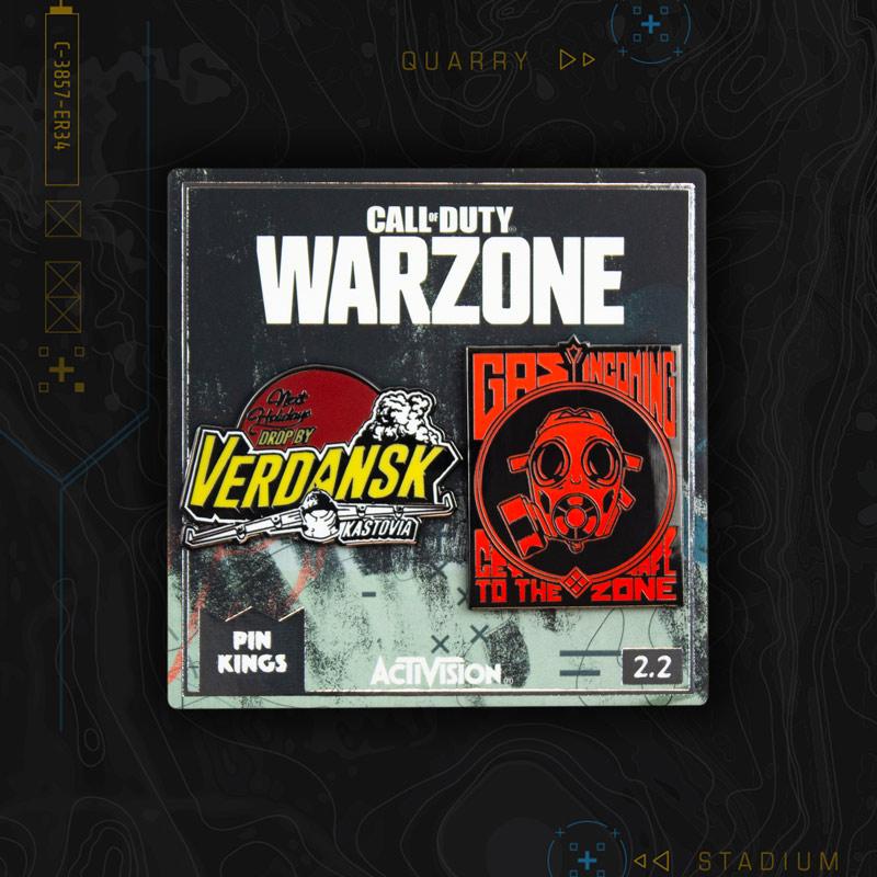 Pin's Call of Duty Warzone Set 2.2 Pin Kings