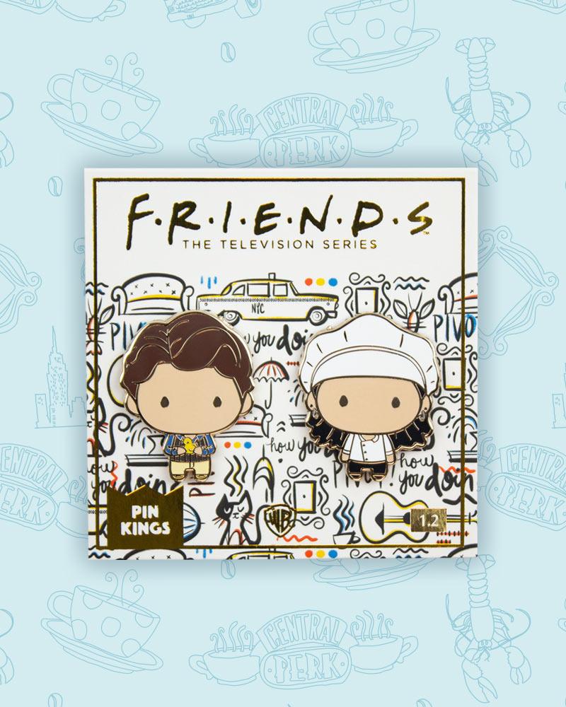 Pin's FRIENDS Set 1.2 - Monica & Chandler Pin Kings