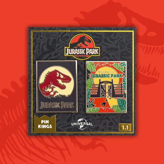 Pin's Jurassic Park Set 1.1 Pin Kings