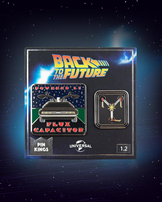 Pin's Retour vers le Futur Set 1.2 Pin Kings