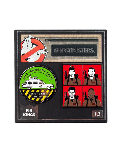 Pin's SOS Fantômes Set 1.3 - Who You Gonna Call? & Personnages