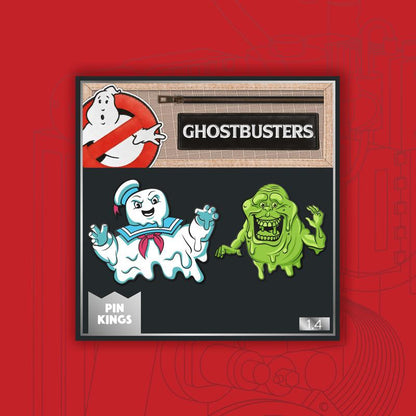 Pin's SOS Fantômes Set 1.4 - Stay Puft & Slimer Pin Kings