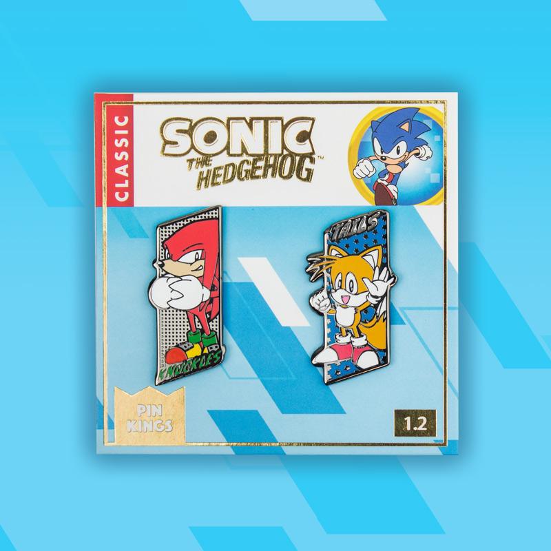 Pin's Sonic le Hérisson Set 1.2 - Tails & Knuckles Pin Kings