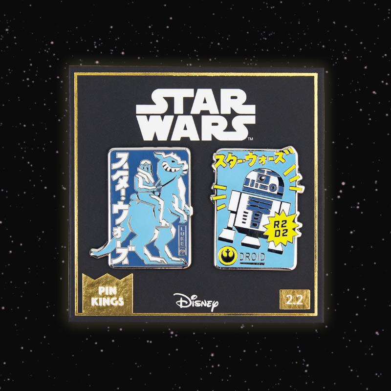 Pin's Star Wars Set 2.2 - TAUNTAUN et R2D2 Pin Kings