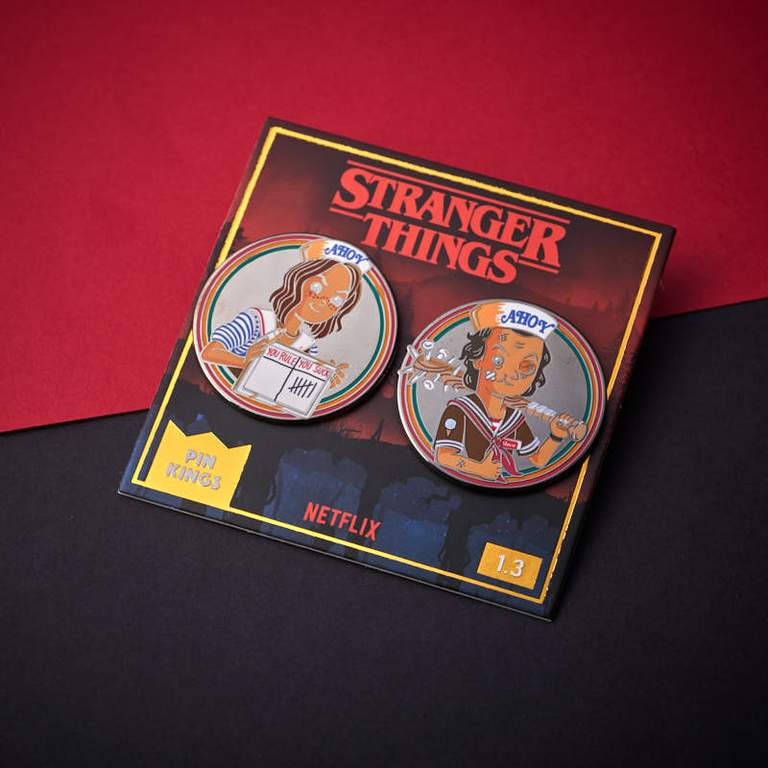 Pin's Stranger Things Set 1.3 - Steve et Robin