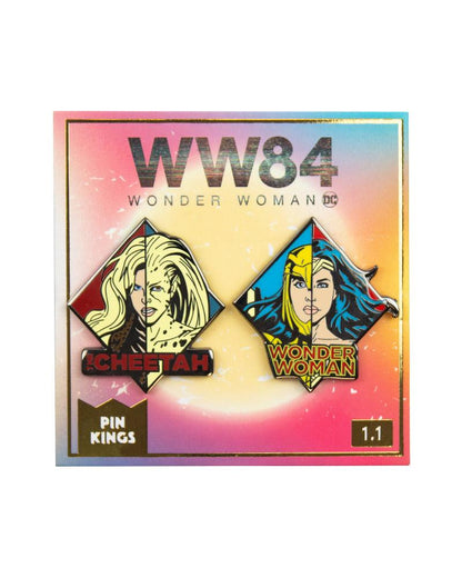 Pin's Wonder Woman '84 Set 1.1 - WW et Cheetah