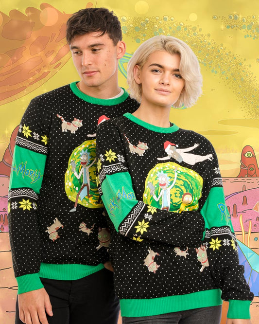 Pull de Noël Rick et Morty Numskull