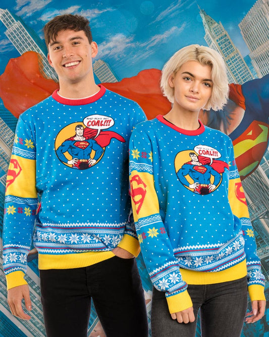 Pull de Noël Superman Numskull