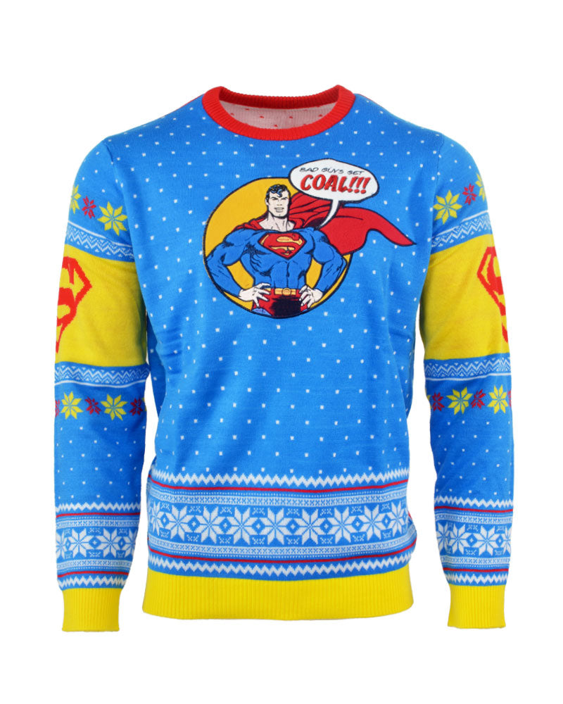 Pull de Noël Superman