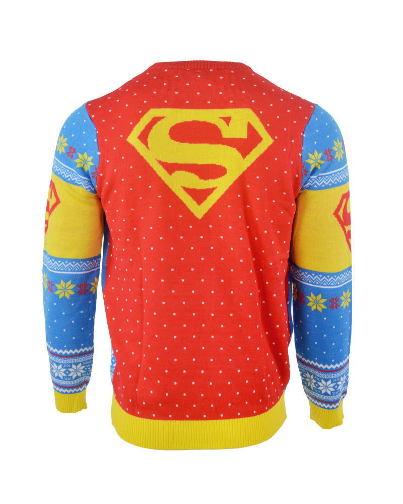 Pull de Noël Superman