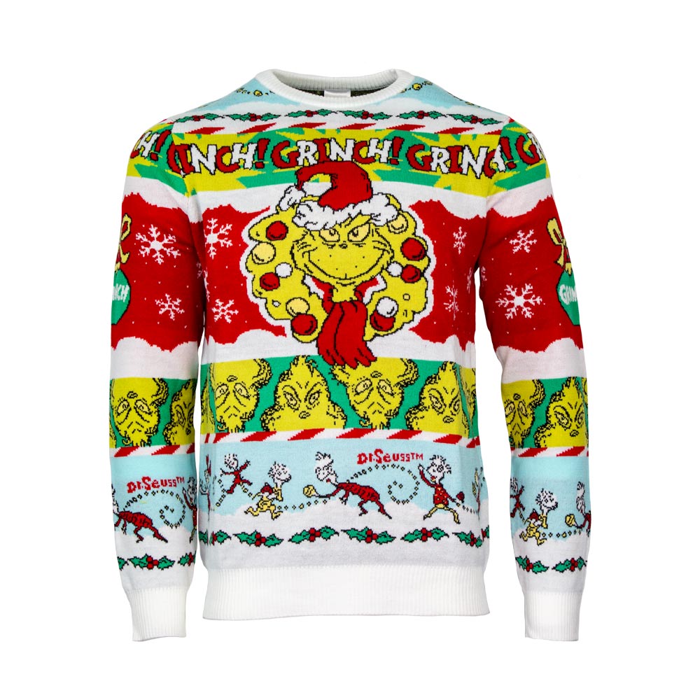 Pull de Noël Le Grinch