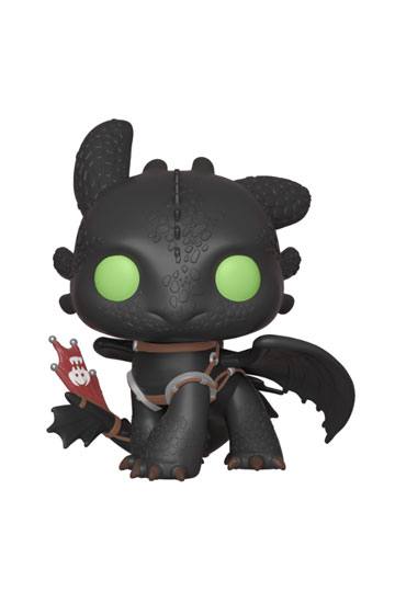 Dragons 3 Funko POP! Vinyl figurine Krokmou | DRAGONS 3 - POP N° 686 - Toothless Funko