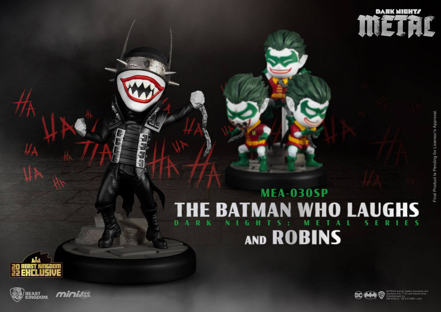 Dark Nights: Metal The Batman Who Laughs & Robin Minions Mini Egg Attack