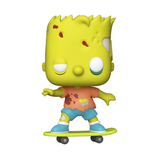 The SIMPSONS Funko POP N° 1027  Zombie Bart | The Simpson POP! Animation Vinyl figurine Bart Zombie Funko