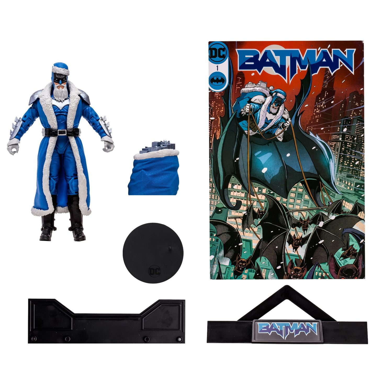 Bat Santa (Blue Variant)