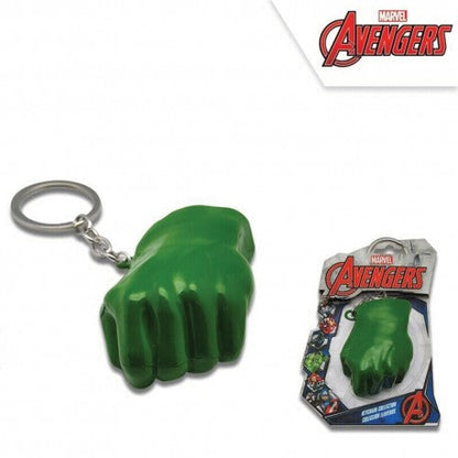 Porte clés Poing Hulk 3D Univers rétro