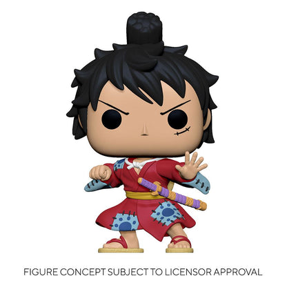 ONE PIECE POP N° 921 Luffy in Kimono Luffytaro One Piece POP! Television Vinyl figurine Luffy in Kimono 9 cm