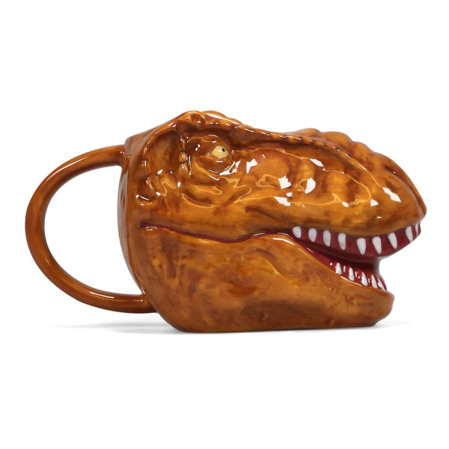 Mug Jurassic Park T-Rex 3D Half Moon Bay | Tête de tyrannosaure tasse jurassic world Funko